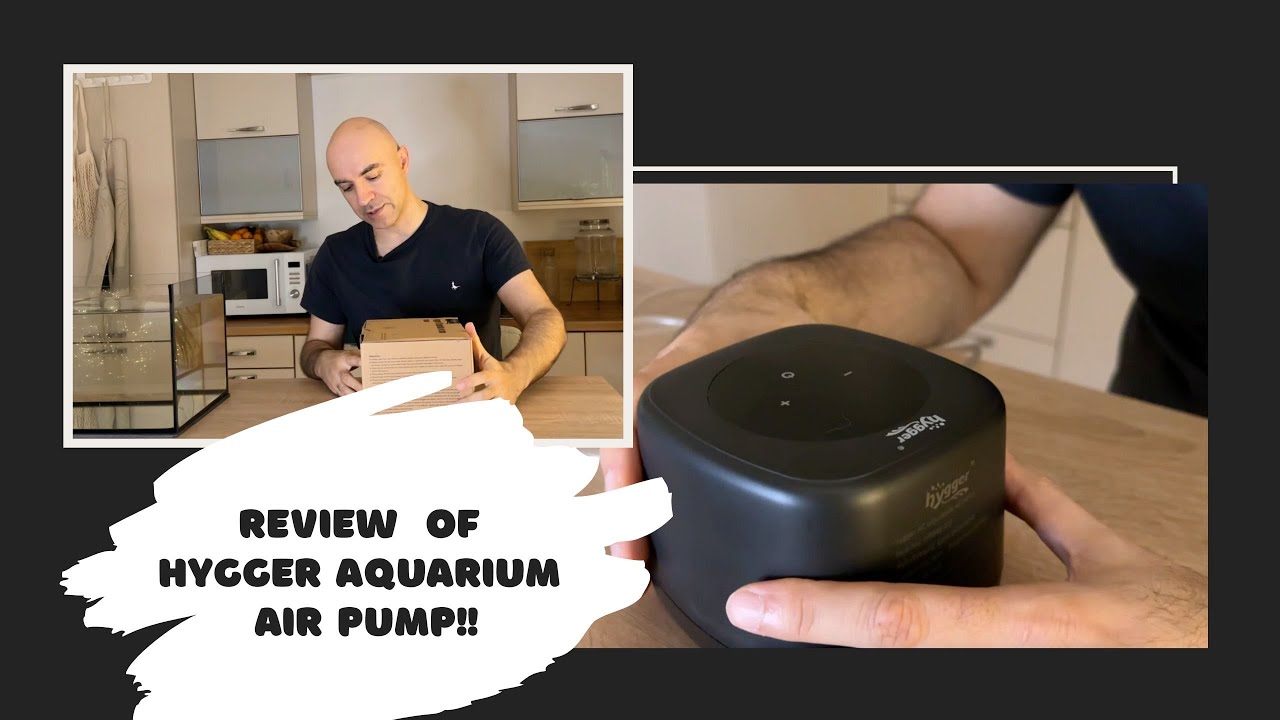Review and Unboxing of Hygger Aquarium Air Pump!! YouTube