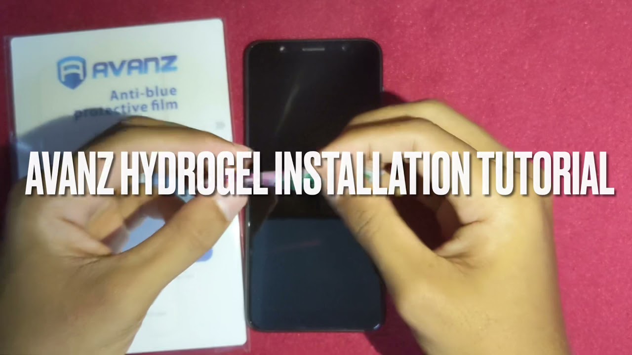 Cara Pasang AVANZ HYDROGEL Screen Protector Dalam Masa 3MINIT SAJA