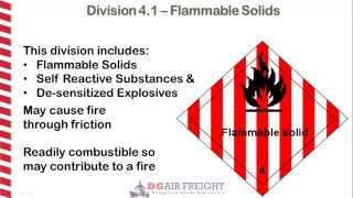 Dangerous Goods Class 4