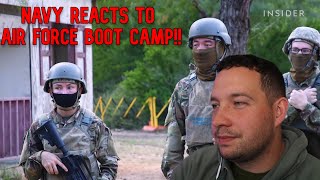 NAVY CORPSMAN REACTS TO AIR FORCE SPECIAL FORCES BOOT CAMP