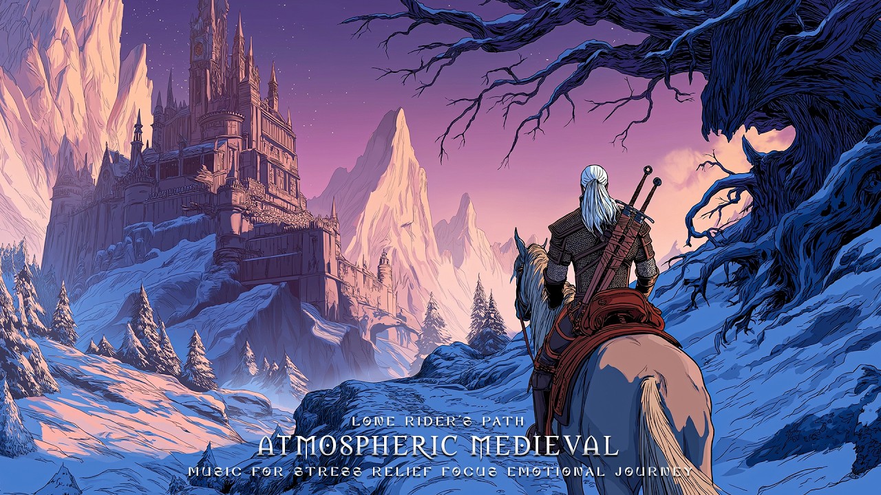 A Lone Rider's Path | Atmospheric Medieval Music for Stress Relief, Focus & Emotional Journey