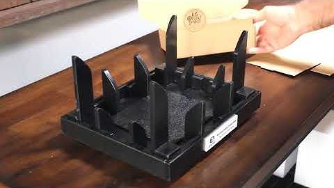 Corrugated Box Folding Tool - Easy Fold Fixture - Corrugated Mailer Folding Tool