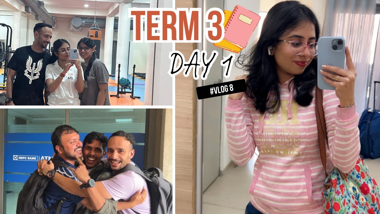 First Day of Term-3 at IIM Visakhapatnam | Vlog-08 | MBA Life