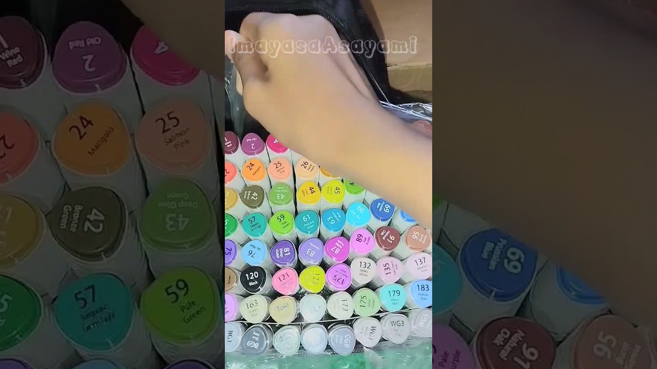 Unboxing spidol DELI 🎉 | bagus bnget😭✨#shorts #unboxingvideo