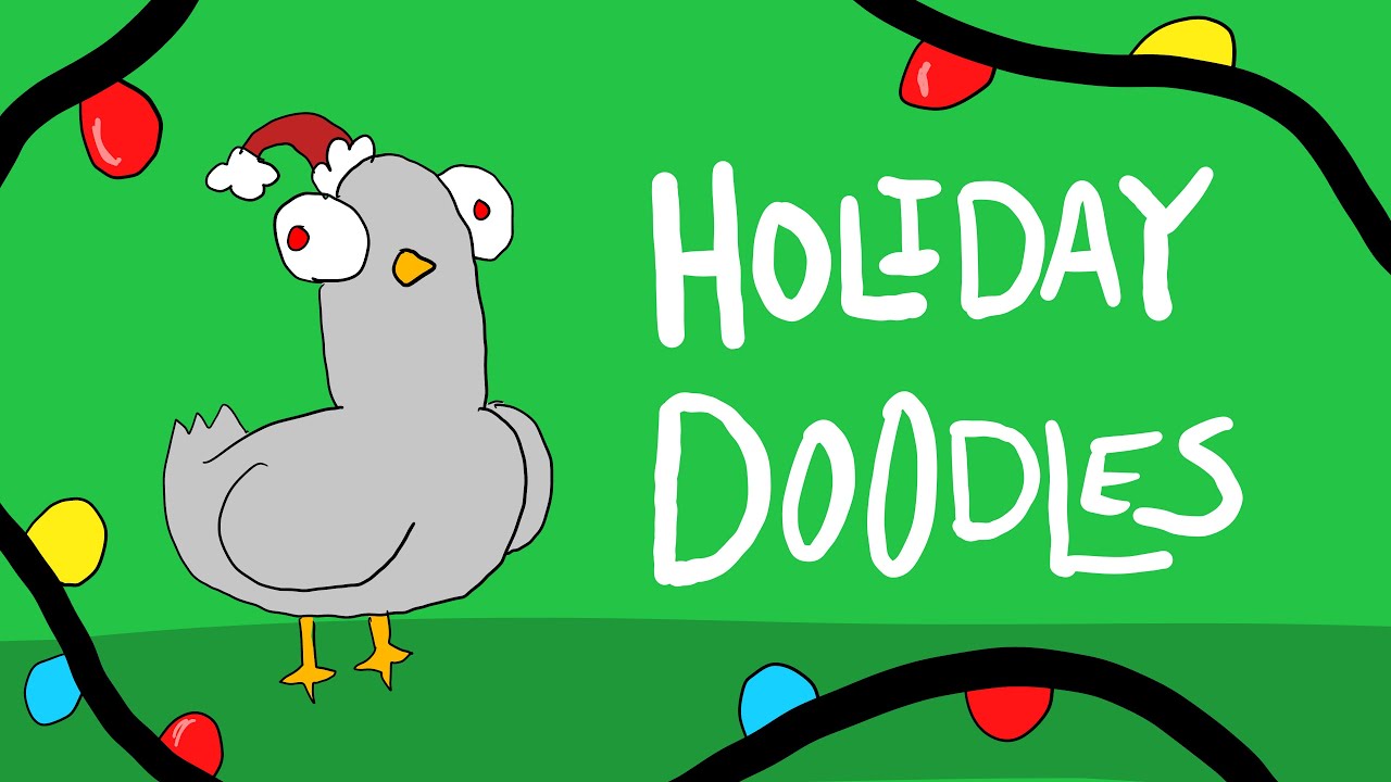 Drawing Festive Nonsense 🎅✏️ | Chill Holiday Art & Chat