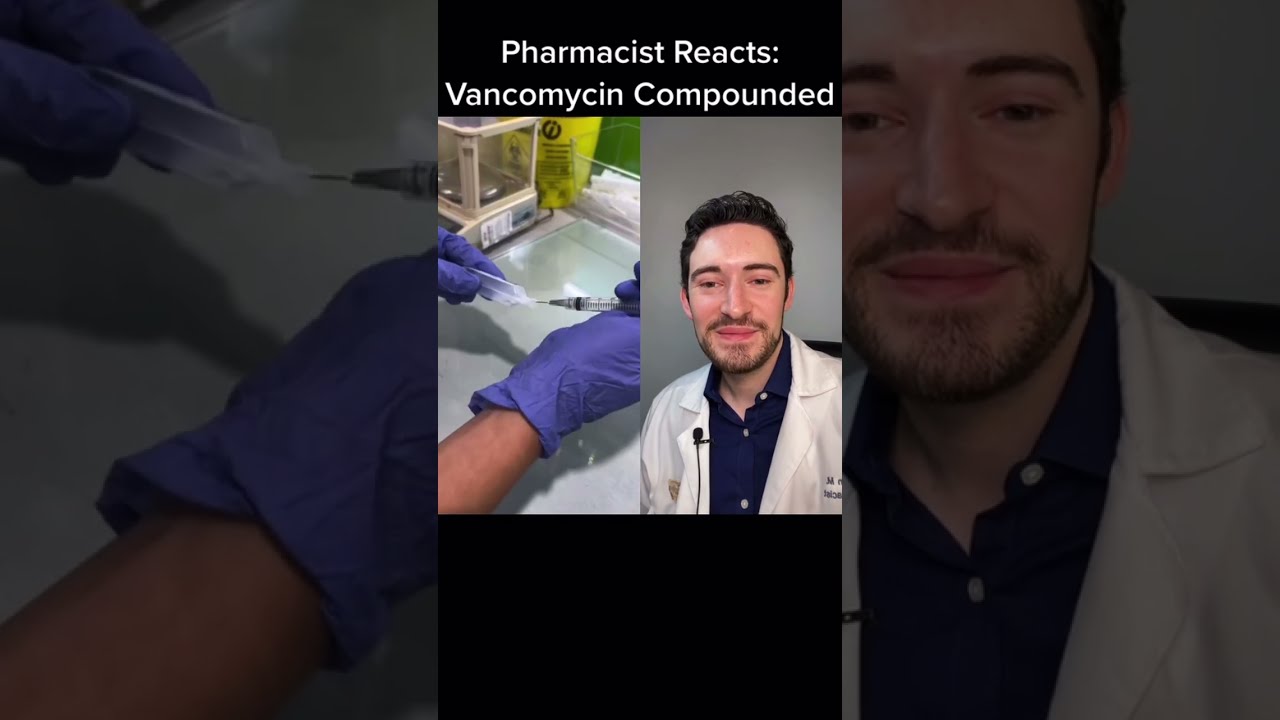 HOW TO MAKE A Vancomycin Suspension Pharmacist Pharmacy Doctor Nurse Pharmacytechnician