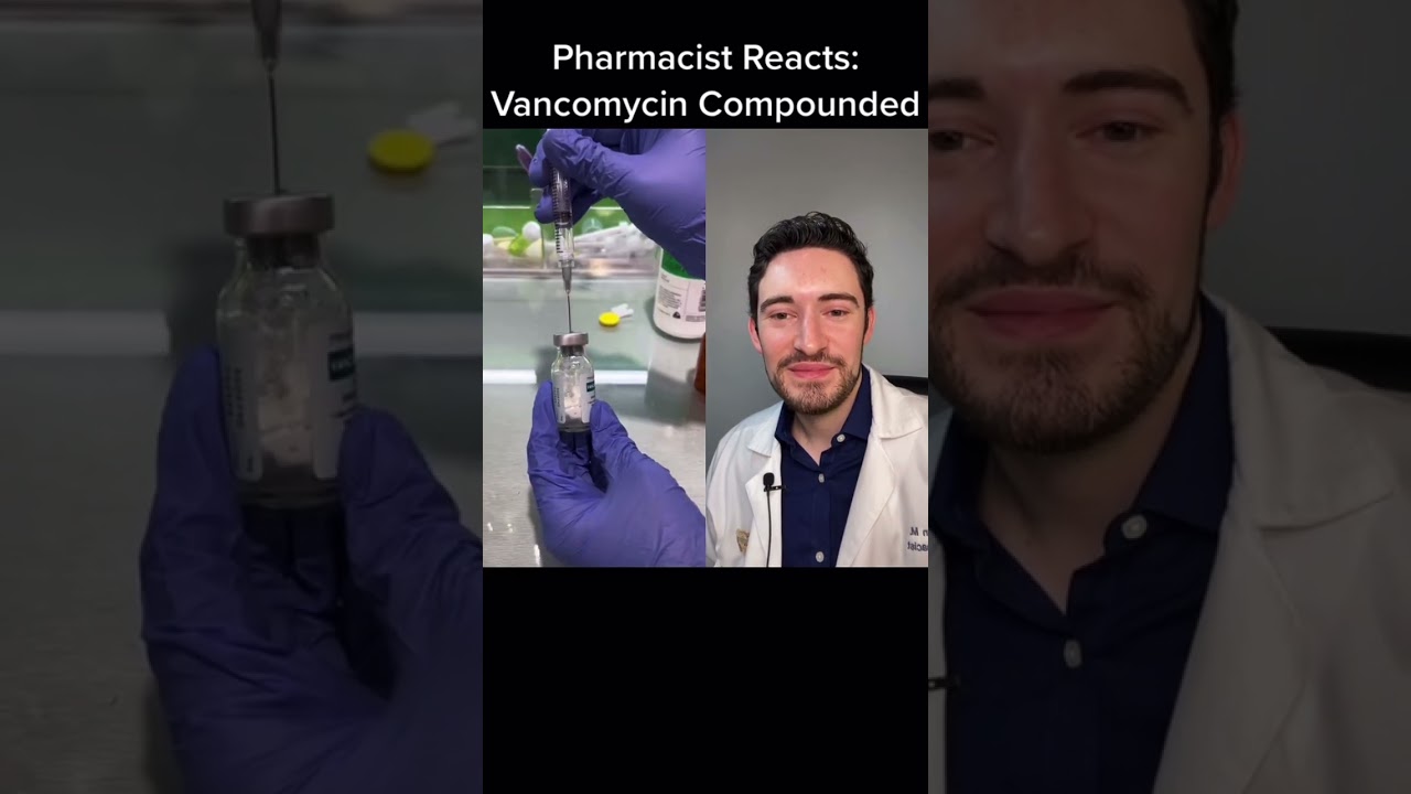 HOW TO MAKE a Vancomycin Suspension #pharmacist #pharmacy #doctor #nurse #pharmacytechnician