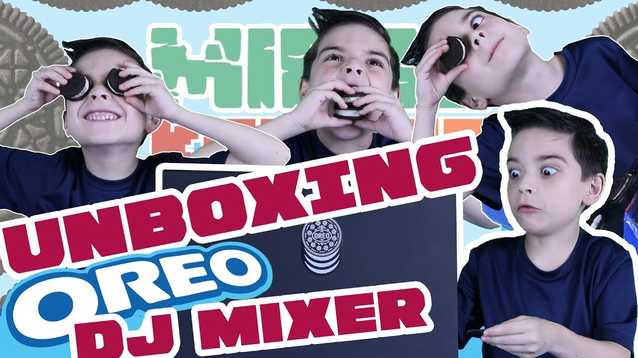 Unboxing Oreo DJ MIXER | MicroKoolKid