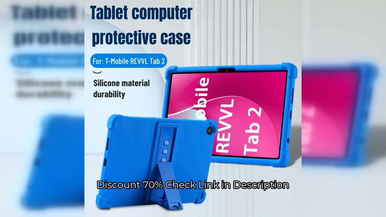 For T-Mobile REVVL Tab 2 5G 2025 10.1 inch Tablet Case Shell Shockproof Silicone Tablet Cover Lightw
