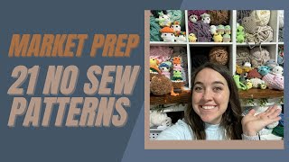 21 QUICK NO SEW CROCHET PATTERNS  PERFECT FOR MARKET PREP
