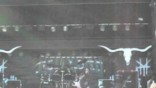 Hellyeah - performing " Hellyeah" Live at Uproar Fest at PNC Arts Center, NJ  8-29-2010