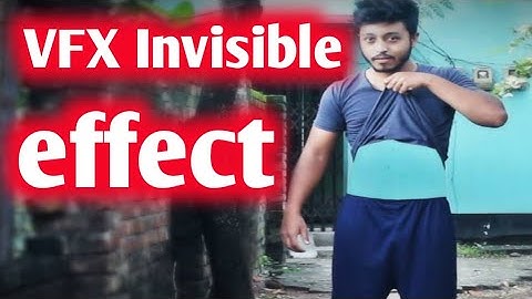 Invisible man effect with good video making app kinemaster in urdu tagurial 2020