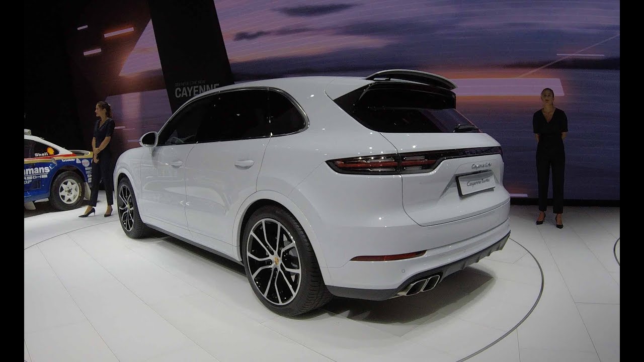 PORSCHE CAYENNE TURBO NEW MODEL 2017 SUV 3RD GENERATION WALKAROUND 550HP V8