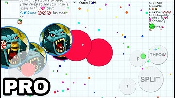 BLOB.IO Noob vs Pro vs Troll DISCONNECTED IN BLOB.IO