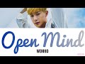 【 カナルビ / 日本語字幕 / 歌詞 】Open Mind - WONHO (원호 / ウォノ)