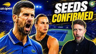 US Open 2026 Seeding CONFIRMED ✅ | GTL Tennis News