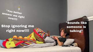 I tried to ignore my dad for 24 hours *BAD IDEA'