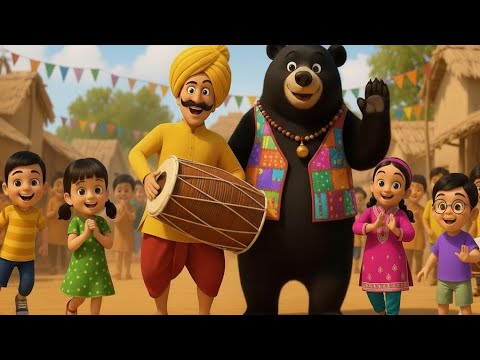 BKalu Madari Aaya Bandar Wala Dance Hindi Rhymes For Kids Nursery Rhymes