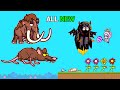 New Mammoth Piranha Giant Rat Iced Cave Flowers Update / A to Z Epic Game Play in EvoWorld