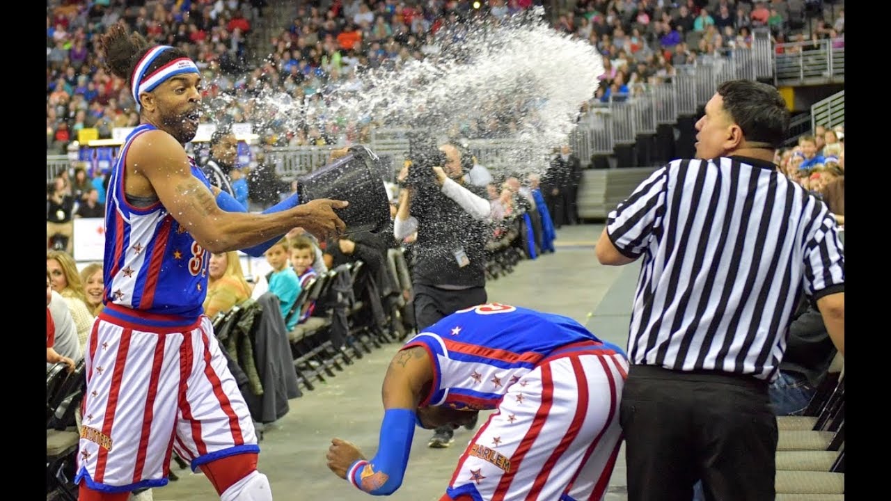 Best of the Water Bucket Harlem Globetrotters YouTube