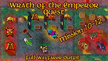 Tibia - Wrath of the Emperor Quest ( Mission 10-12 )