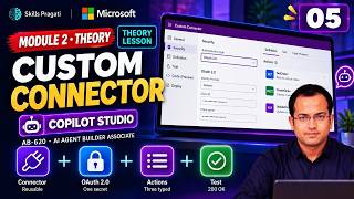 Information Module 02 Theory: Build the reusable custom connector | Copilot Studio AB-620 Update