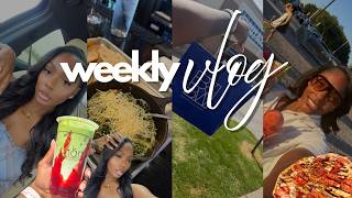 YOUR FAVORITE SAHM + WIFE WEEKLY VLOG 🤎 | FRIEND DATE, SOLO DATE, DILLY DALLY & MORE!
