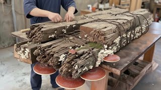 Don’t Throw It Away: Rotten Wood from a Japanese Stilt House Is About to Be Reborn!