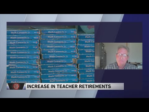 Dave Urbanek, with Illinois' teachers' retirement system, discusses surge in teaching retirements