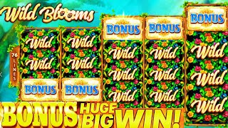 HUGE BIG WIN on WILD BLOOMS! 🌸 Explosive Bonus Feature & Massive Wild Hits