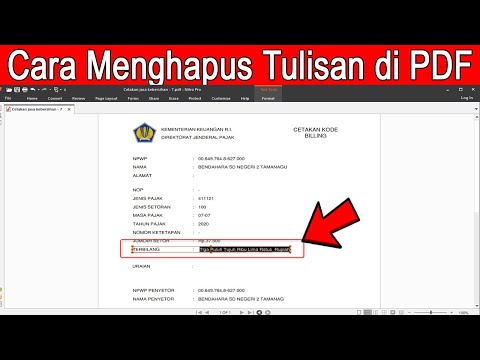 Video: Bagaimanakah cara saya memadam dalam Adobe Acrobat Pro DC?