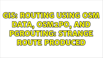 GIS: Routing using OSM data, osm2po, and pgrouting: strange route produced (2 Solutions!!)