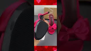 I Really Like The Pink And Black Zara Stiletto Mules That I Bought