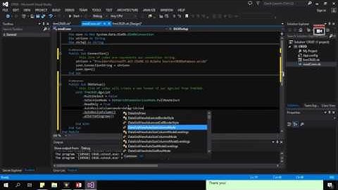 CRUD Tutorial using VB.Net and MS Access with Crystal Report - Part 3