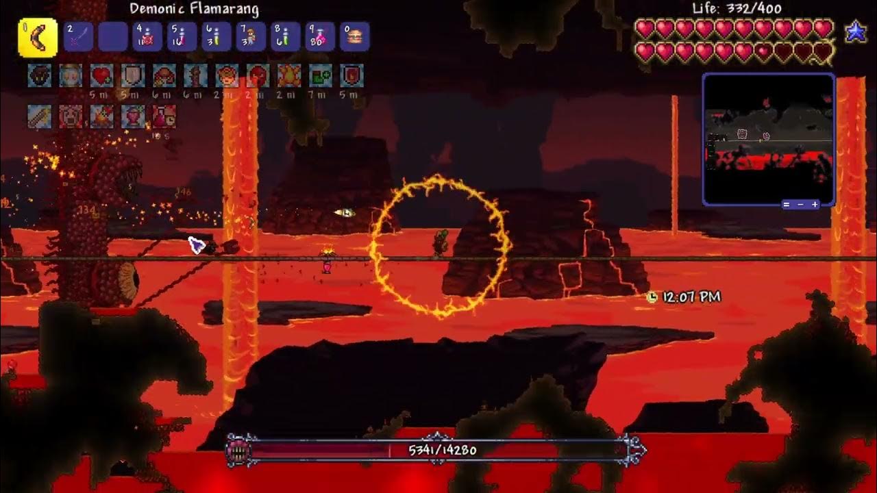 Terraria 1.4.4.7 / Master Mode / Melee / Wall of Flesh / П.2 YouTube