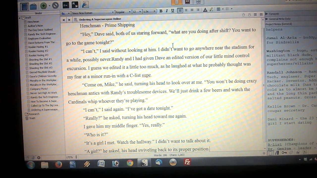 AlphaSmart 3000 + Scrivener