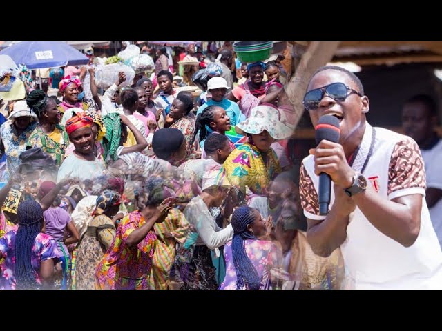 MUST WATCH OSEI BLESSING @ RACE COURSE MARKET TEARS FLOWING class=