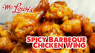 Resep Dapur Mc Lewis - Spicy Barbeque Chicken Wing ala Mc Lewis