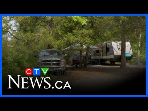 The number of campsites at Pinery Provincial Park has been reduced