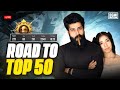 NEW SEASON| RANK PUSH |ROAD  TO  #50 CONQUEROR | BGMI LIVE