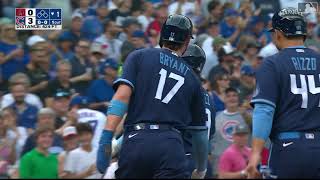 Javier Baezs 3-Run Home Run