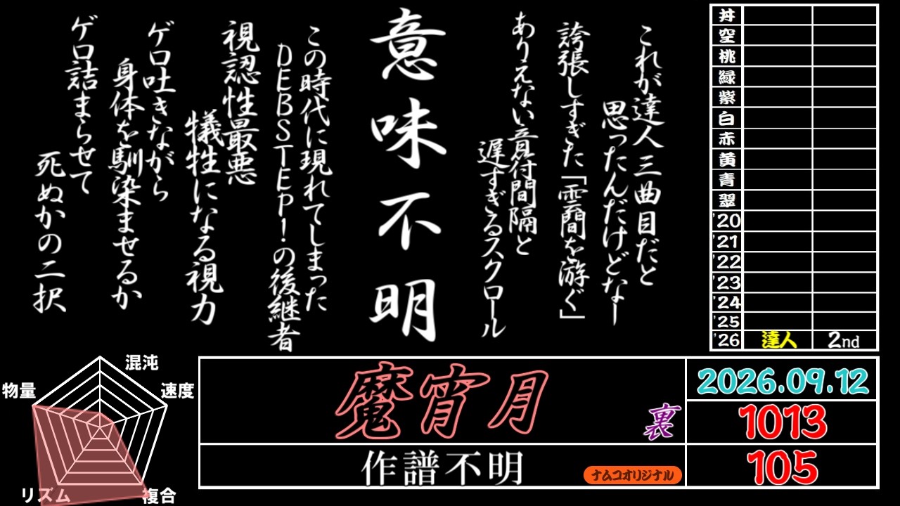 太鼓の達人 歴代☆10まとめ ('26段位迄) - YouTube