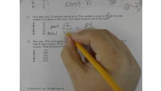 Compass Math Placement Practice Problem 11