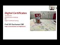 6. Applied Cryptography and Trust: Digital Certificates and Signatures