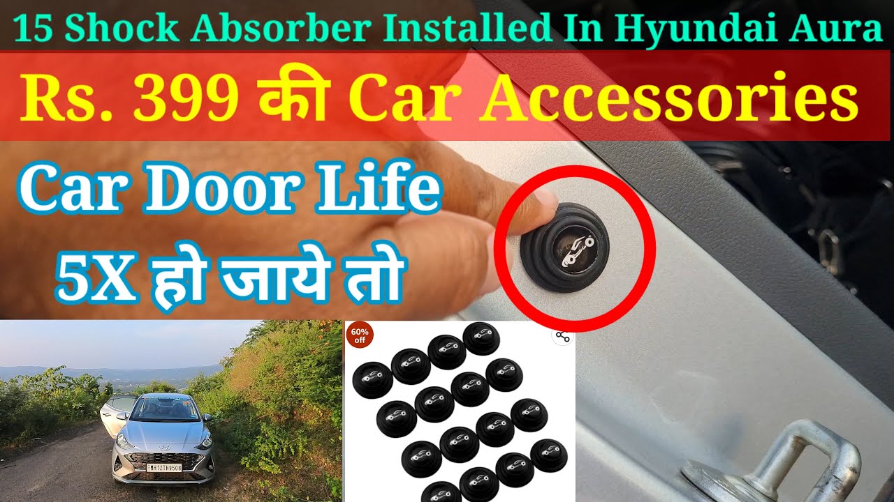 Car Door Shock Absorber Car Door Protector Stickers, Buffer Bumper