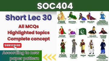 SOC404 Short Lecture 30_Highlighted Questions_SOC404short Lectures_MidTerm_Full Detail In Short Time
