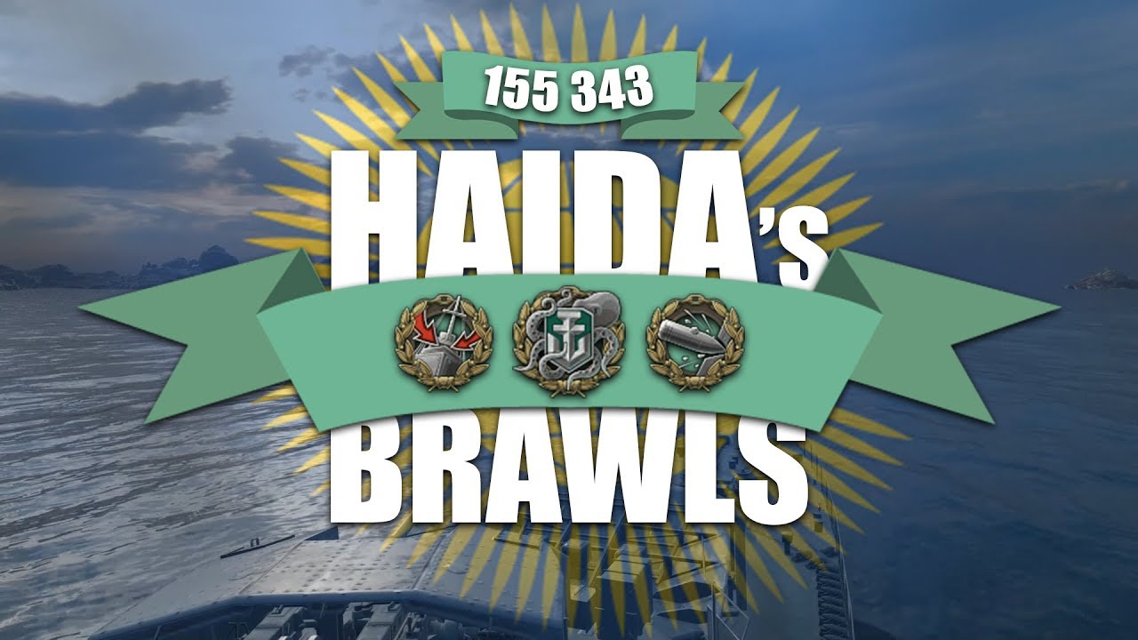 World Of Warships - Haida's Brawls