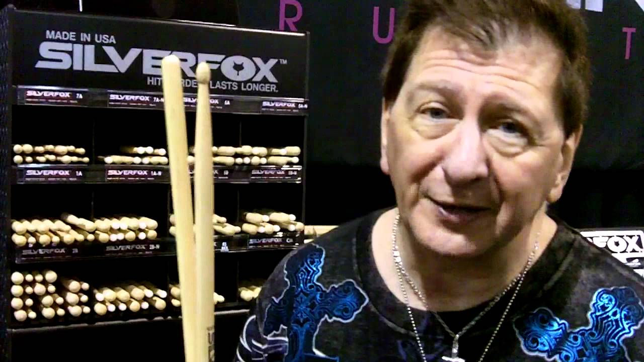 Vincent Dee SilverFox Drumsticks Endorsement NAMM 2011 YouTube