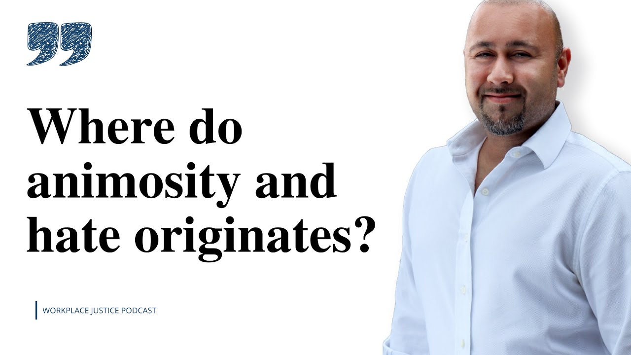 Where does animosity and hate originate? - YouTube