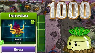 Plants Vz Zombies 2 - Bruja Avellana - Level 1000 Hack